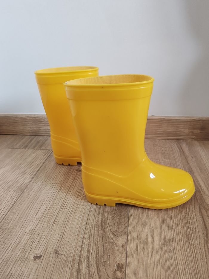 Bottes 26-27 jaunes enfant