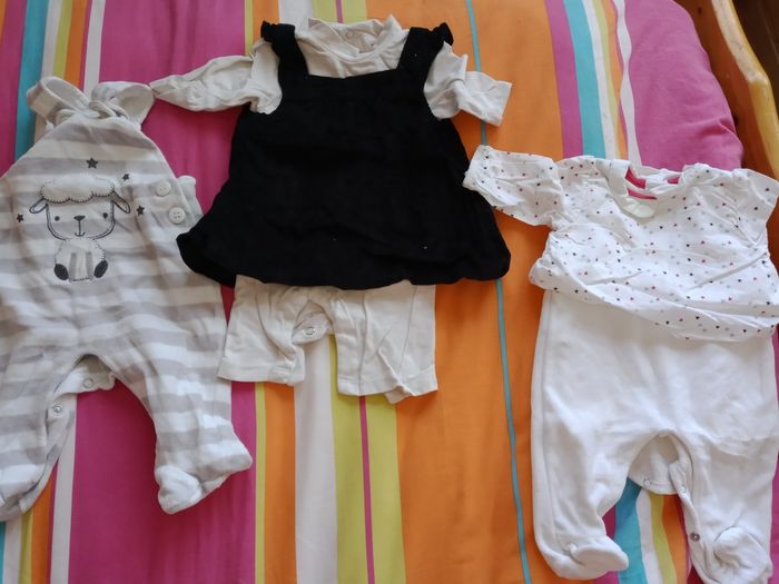 Combi short robe 1 mois Lulu et tralala - photo numéro 6