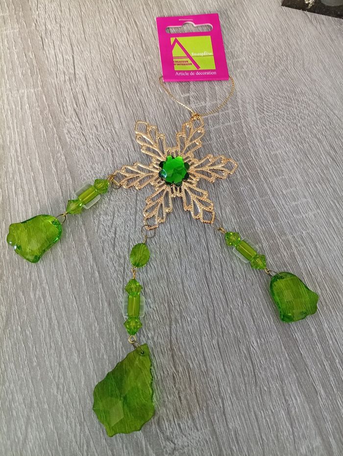 Lot de 5 décos spécial Noël pour sapin où autres - photo numéro 7