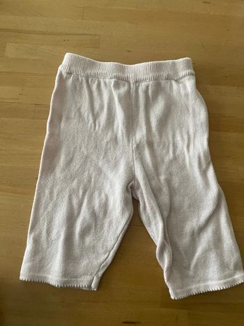 Pantalon en maille 3 suisses rose