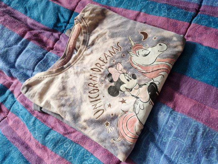 Très beau tshirt Tie&Dye Minnie Licorne - photo numéro 6