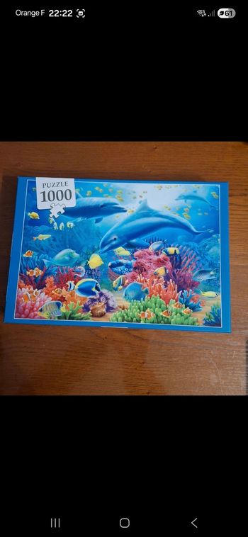 Puzzle 1000 pieces Monde sous marin