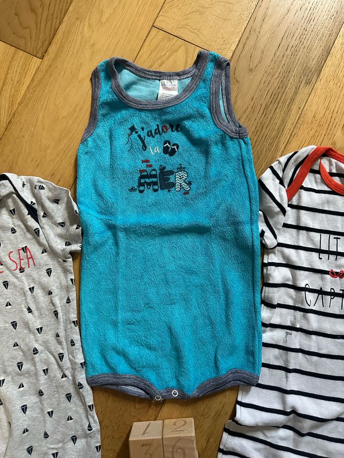 Lot de 3 barboteuse été 36 mois absorba et Kiabi - photo numéro 3