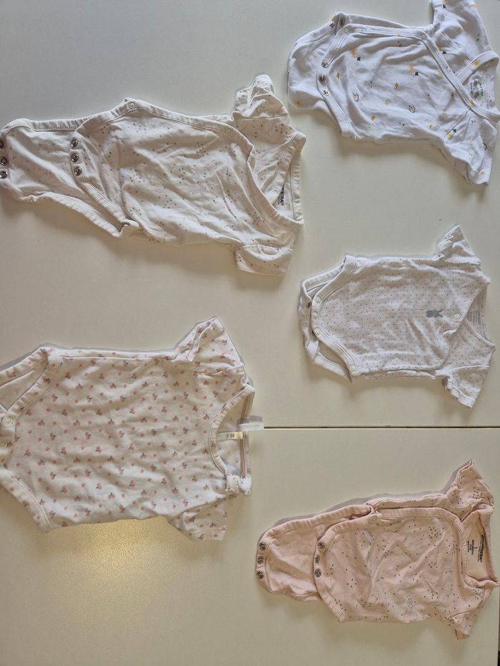 Bodies fille été 1mois