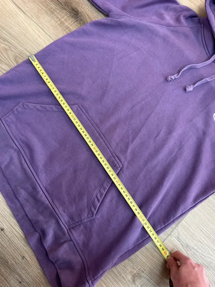 Pull homme champion sweat homme sweat à capuche violet homme taille L - photo numéro 6