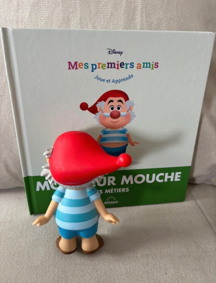 Figurine + livre monsieur mouche n 66 mes premiers amis... - photo numéro 2