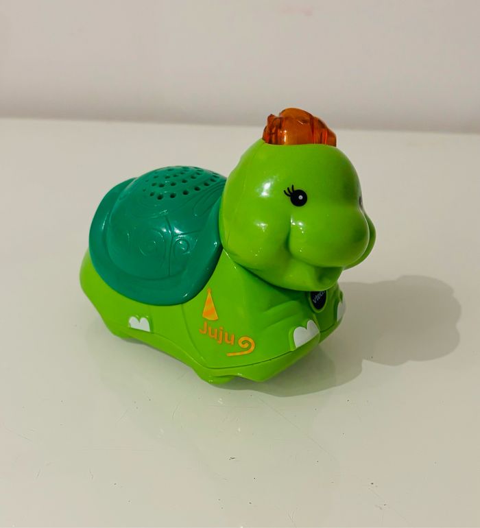 Vtech Tut Tut animo Juju la tortue farfelue zoo maxi jungle super ferme bateau des animaux tigre éléphant panda hippo chien chat coq poule koala cochon singe niche copains bolides rare lot SOP77 - photo numéro 2