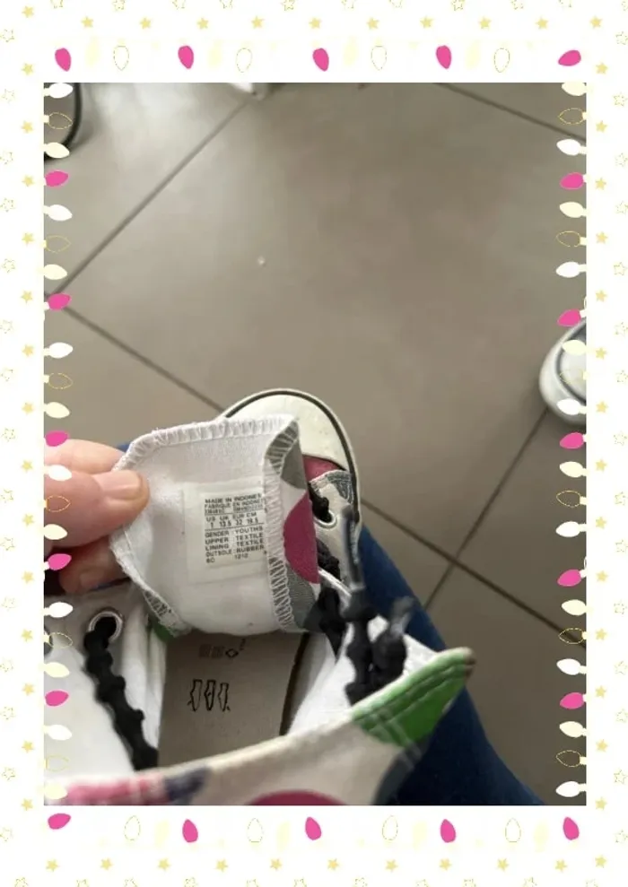 Converses taille 32 mi haute - photo numéro 8