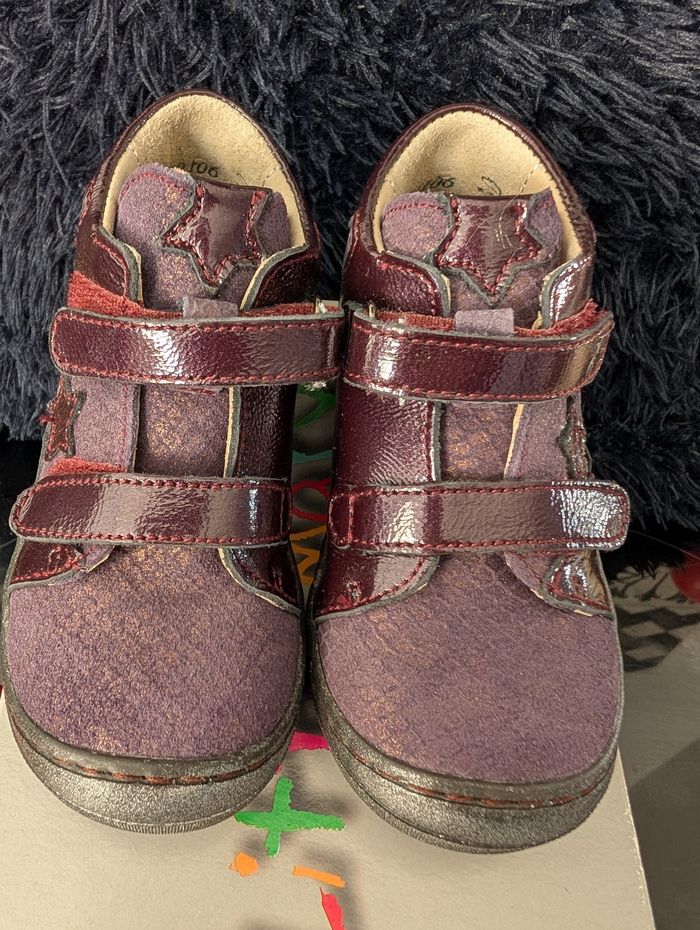 Bottines fille tout cuir doux et souple. Taille 24. Neuf. Little Mary marque française - photo numéro 7