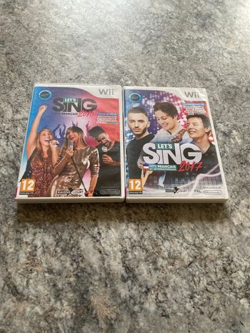 Let’s sing wii
