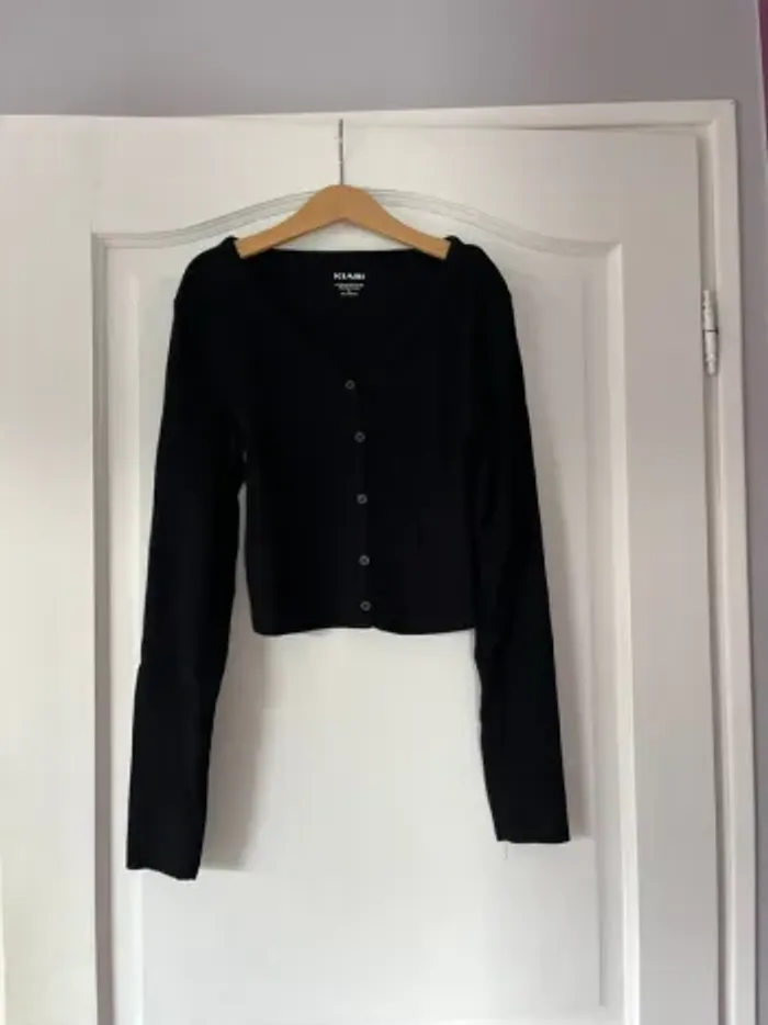 Top manches longues style cardigan – Kiabi – Taille S