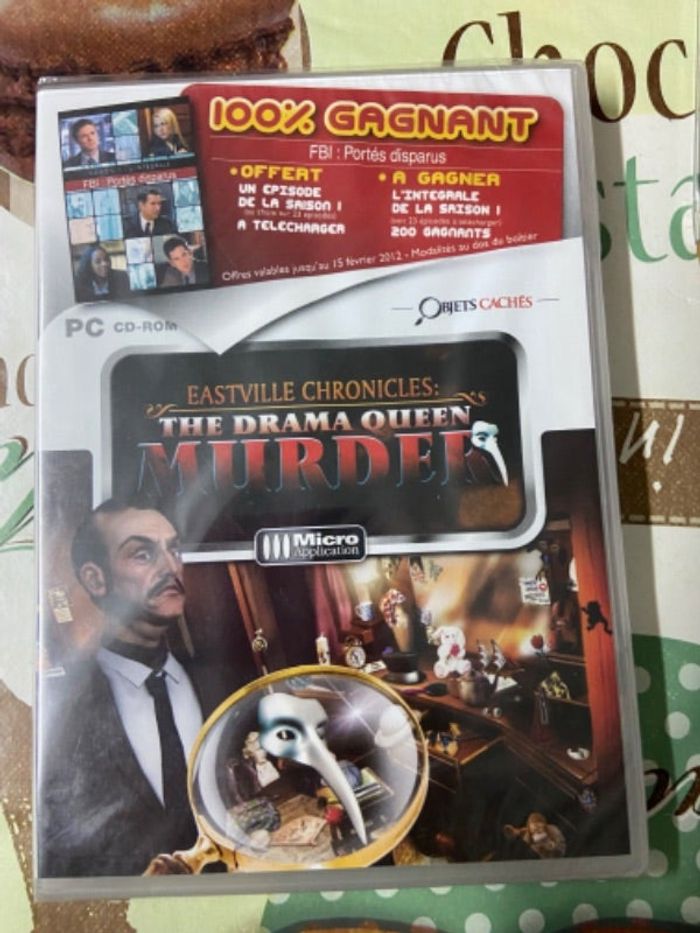 Jeux pc the drama queen murder sous blister