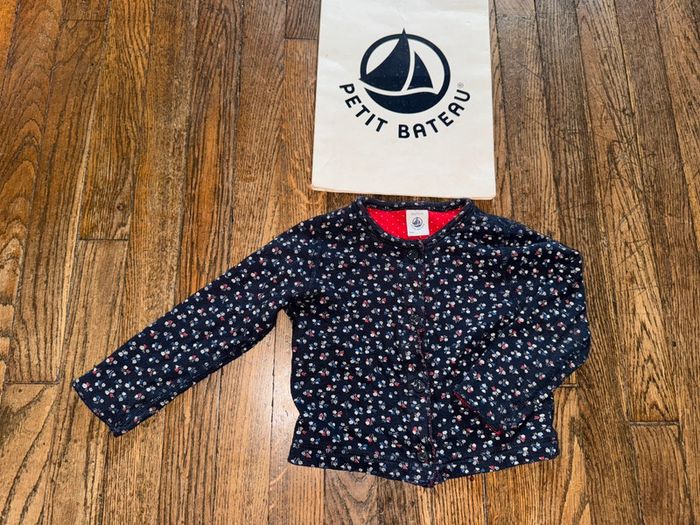 Gilet petit bateau 12 mois