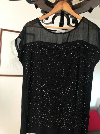 Blouse femme manche courte