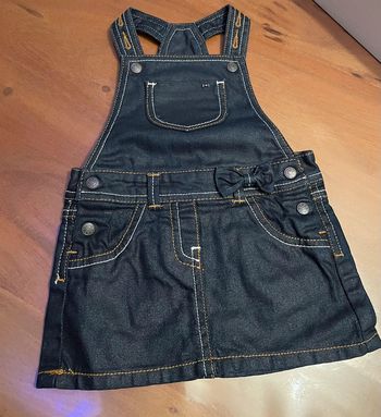 Jupe robe salopette jeans 6M