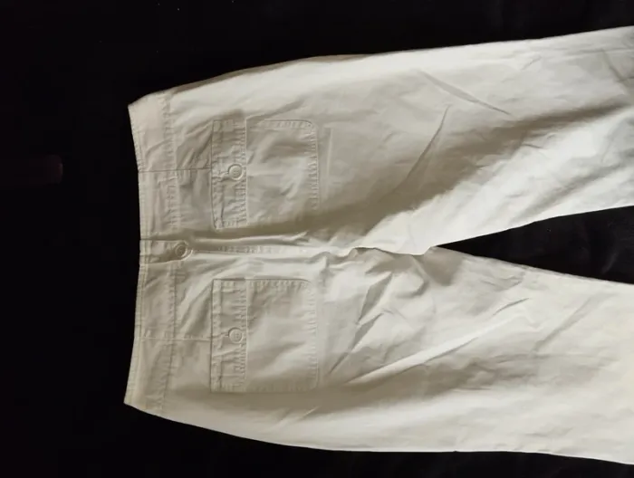 Jeans blanc flair - photo numéro 5