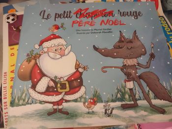 Livre Le petit père Noël rouge