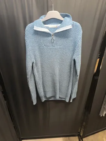 186284 pull bleu 34/36