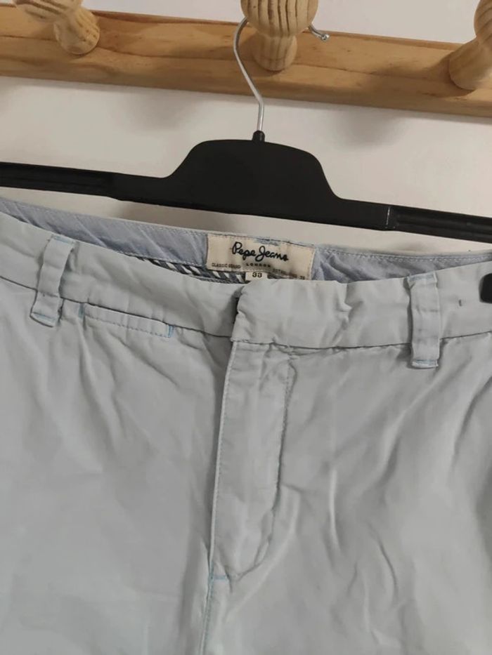 Short pepe jeans bleu clair - photo numéro 2
