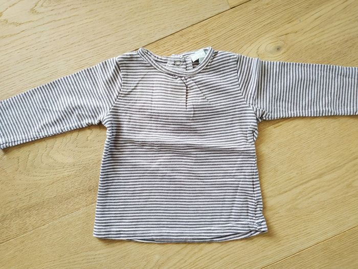 Lot 5 T-shirt fille 12 mois - photo numéro 6