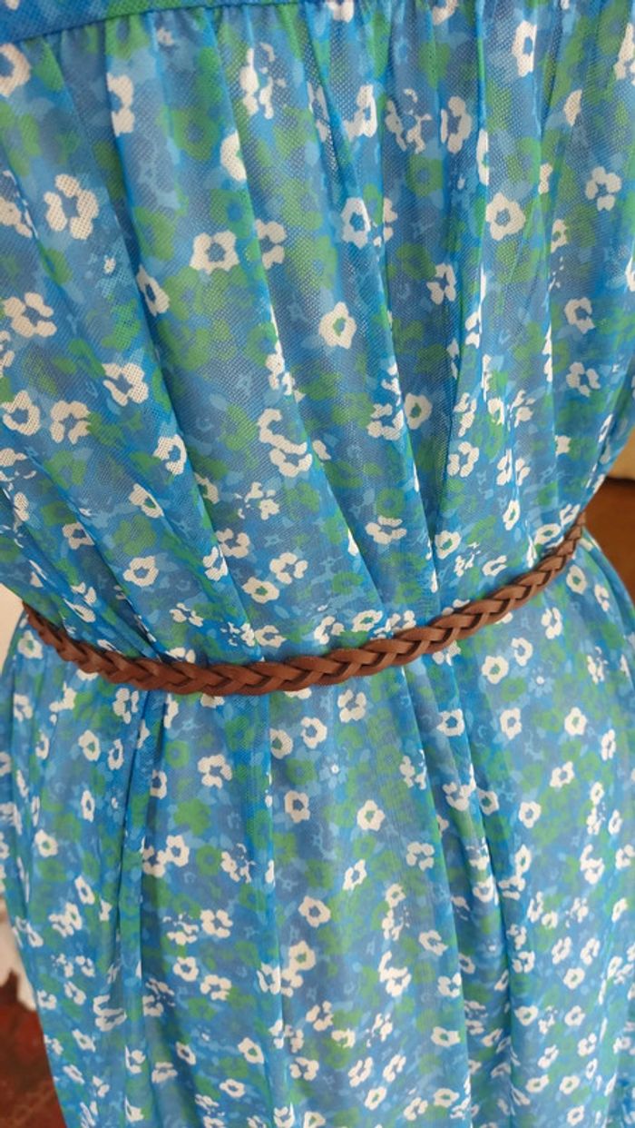 Ceinture tressée en cuir Marron H&M de - photo numéro 5