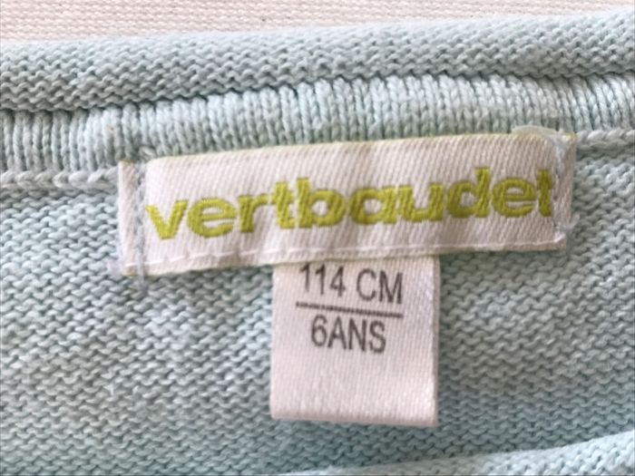 Robe Tricot Dégradée de Bleu - photo numéro 4