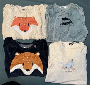 Lot 14 grenouillères