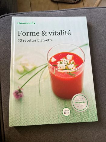 Livre thermomix forme et vitalité neuf