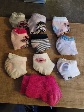 Lot socquettes 27/30
