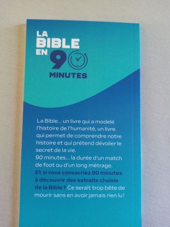 Livre : Bible en 90 mn - photo numéro 3