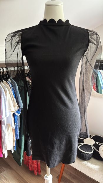 Robe moulante noire Shein T36
