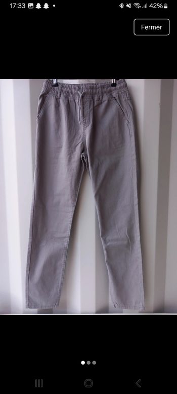 Pantalon gris
