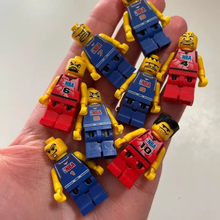 Lot personnages lego nba basket ball - photo numéro 3