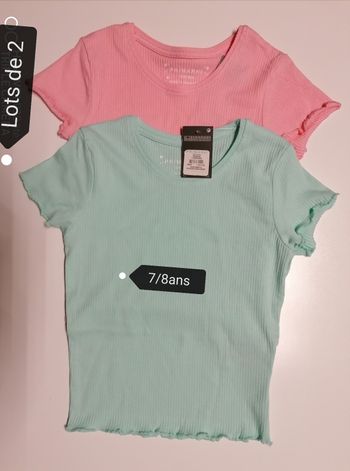 Lots de tops été filles