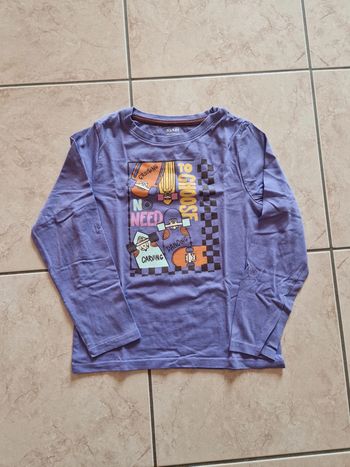 Tee shirt violet 8 ans