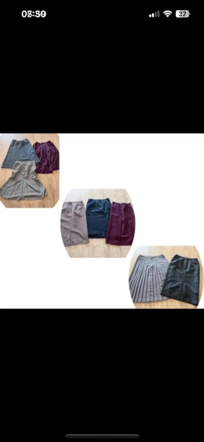 Lot de hauts et jupes pas de taille - photo numéro 3