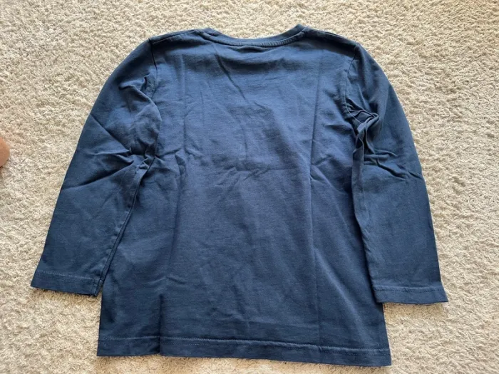 Teeshirt manches longues bleu marine taille 6 ans marque Tape à l’œil - photo numéro 4