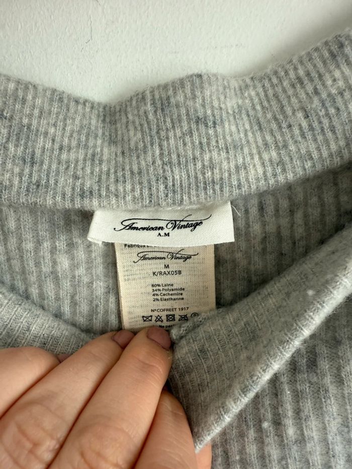Pantalon cachemire gris AMV - photo numéro 5