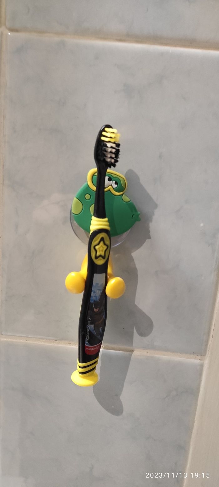 Porte brosse à dents ventouse grenouille - photo numéro 6
