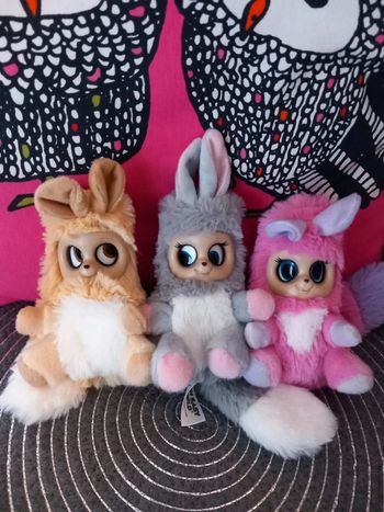 3 Peluches bush baby world 2017