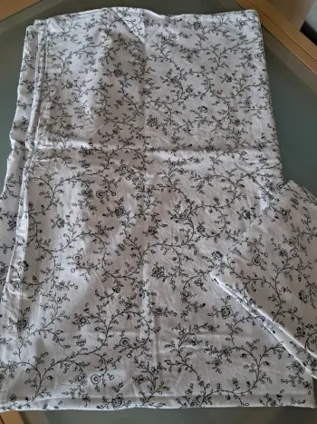 Housse de couette + taie 1 place IKEA