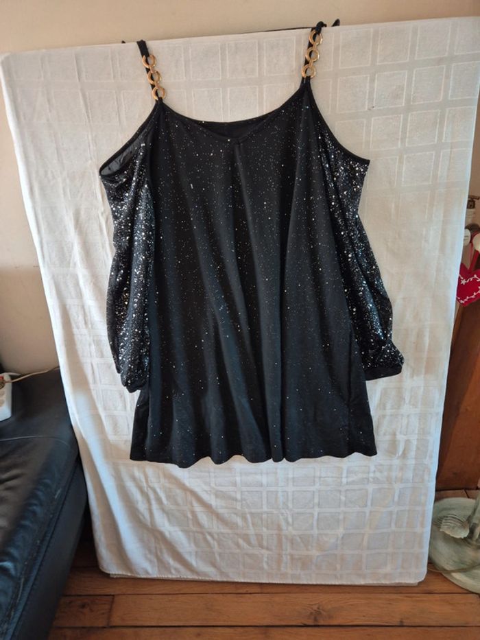 robe à paillettes shein taille 48 - photo numéro 8