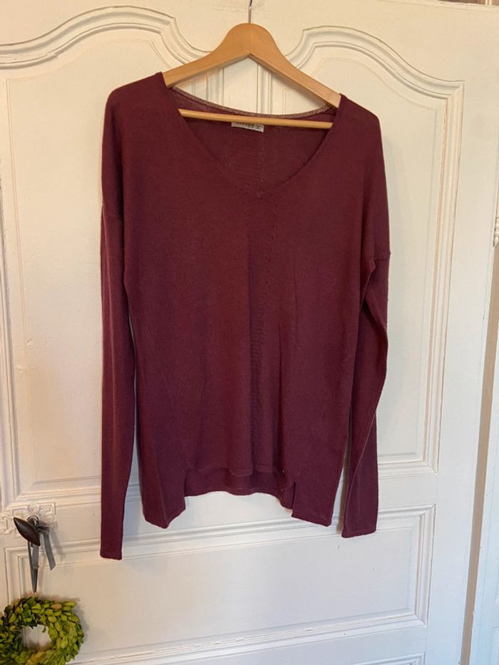 Pull fin prune Bonobo taille M Achat occasion Pulls (femme