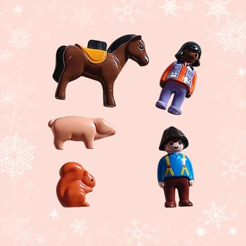 🐴Lot de 5 playmobil 123 animaux et personnages 🐴