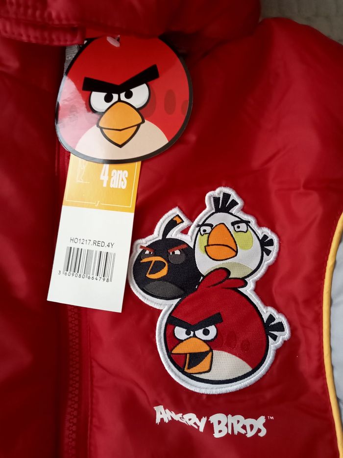 Manteau 4 ans angry birds - photo numéro 2