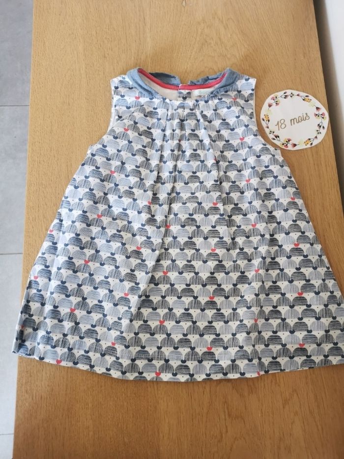 Robe d'été bébé fille 18mois obaibi tbe