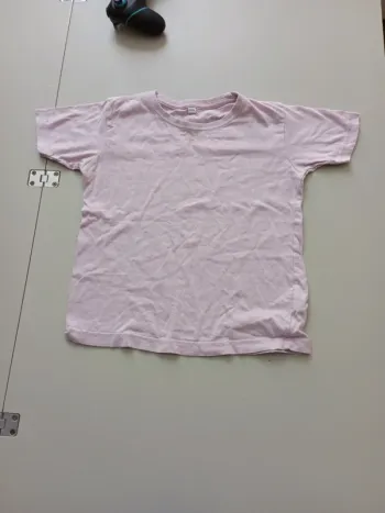 Tee shirt rose 10/12 ans