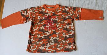 Tshirt manches longues camouflage
