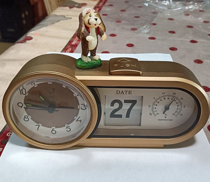 Réveil Dateur Jaz Snoopy