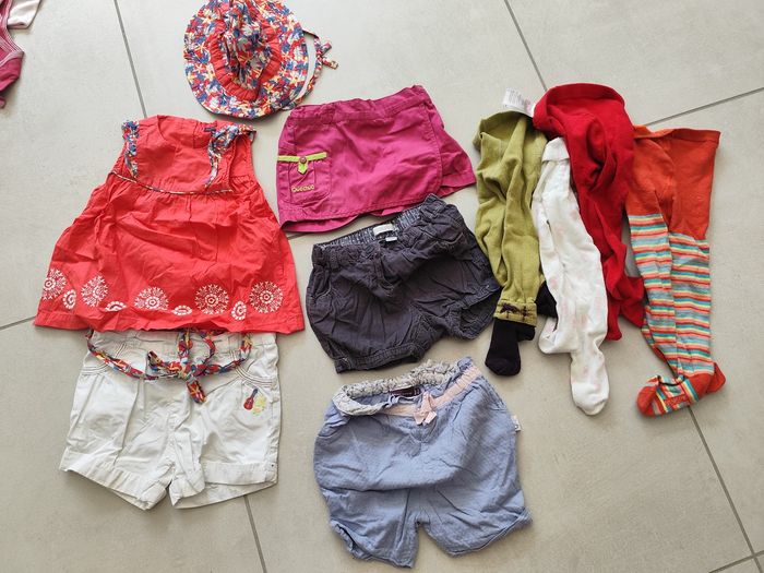 Lot de 46 vêtements et d’accessoire, fille, été - photo numéro 6